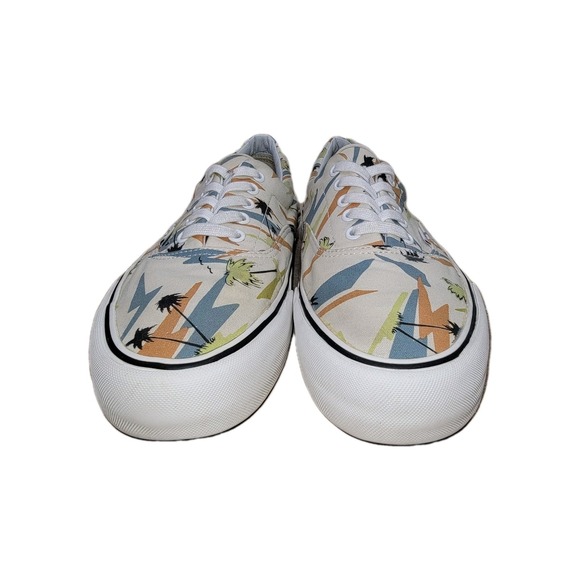 Vans Era SF Island Beach Palms Men Size 13 Canvas Skate Surf Board Shoes Low Top